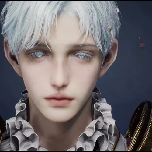 【秒发】AION2永恒之塔2《亚克》忆颜 带体型 魔族天族捏脸通用男