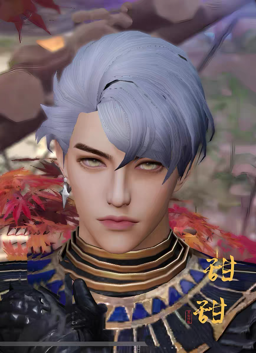 明日之后捏脸男脸型孤鸿明日之后新生版捏脸人类版感染者通用捏脸