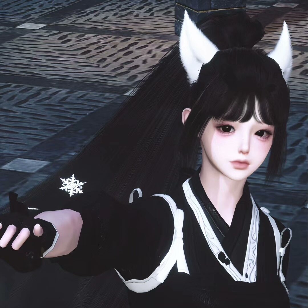 暗黑萝莉 逆水寒手游捏脸码原版正版  萝莉少女可爱百搭