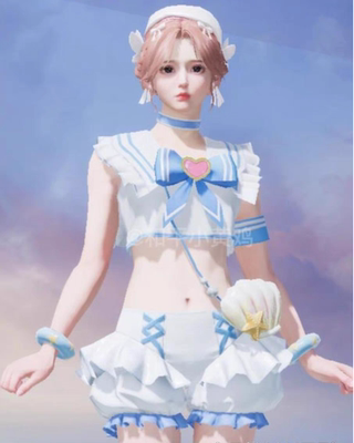 吃鸡和平捏脸码精英自定义脸捏脸数据#绝美女神 百搭女神
