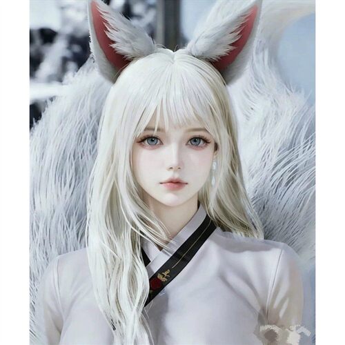 琉璃雪 带体型 AION2 永恒之塔2捏脸女通用台服韩服国际服通用