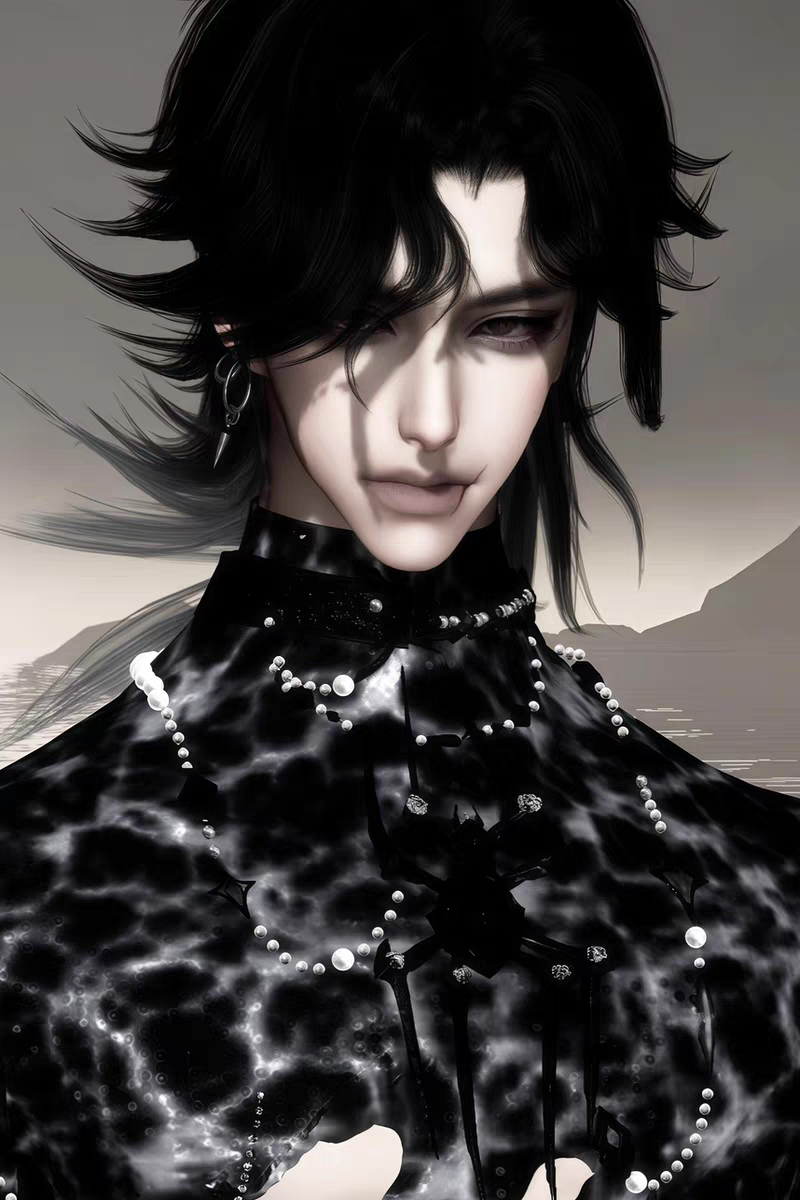 怨 逆水寒手游捏脸全职业男通用 原版