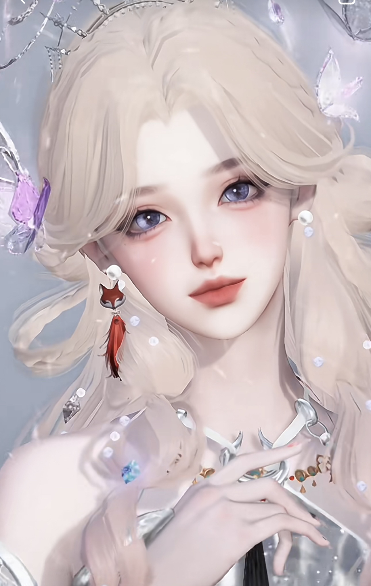 酥酥逆水寒手游捏脸 铁衣素问九灵神相龙吟血河碎梦女通用