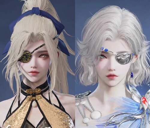 永劫无间捏脸永杰永结崔三娘 泠泠清晖 黑皮白皮两款端游手游通用