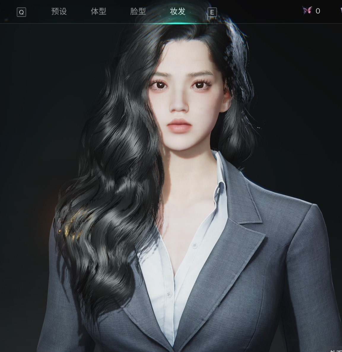 秒发 七日世界捏脸女 手游捏脸端服 国服 御姐脸图片
