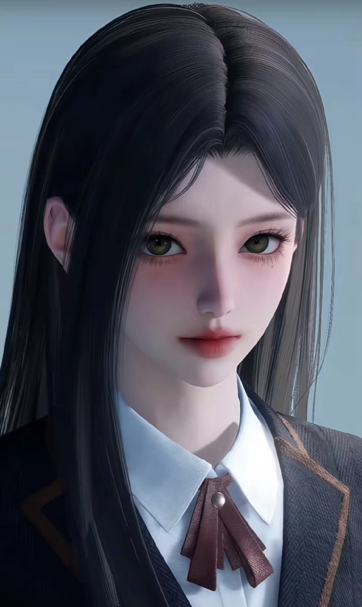 恋与深空捏脸 绝美精致纯欲 猫系少女纯欲 另外一个模板原版秒发