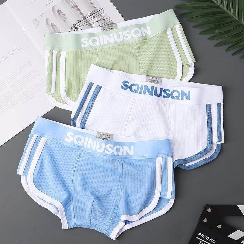 男士内裤男条纹棉平角裤高档四角裤男潮流透气裤头爆款底裤男短裤,运动服/休闲服装,运动内裤,淘宝优惠券,粉丝福利购,淘宝优惠卷