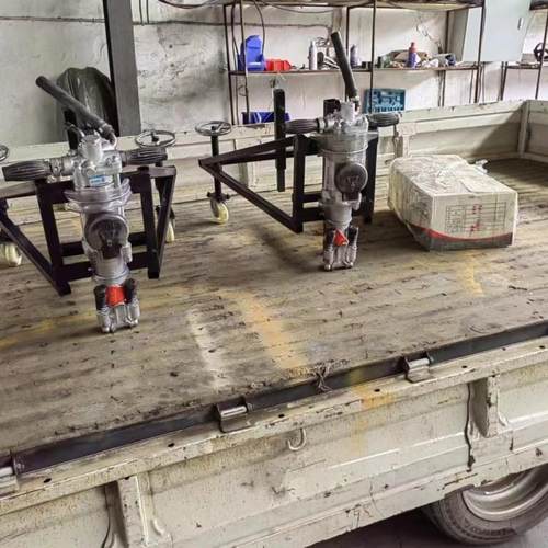 桥面快速打毛机小型手推式路面凿毛机多头气动锤