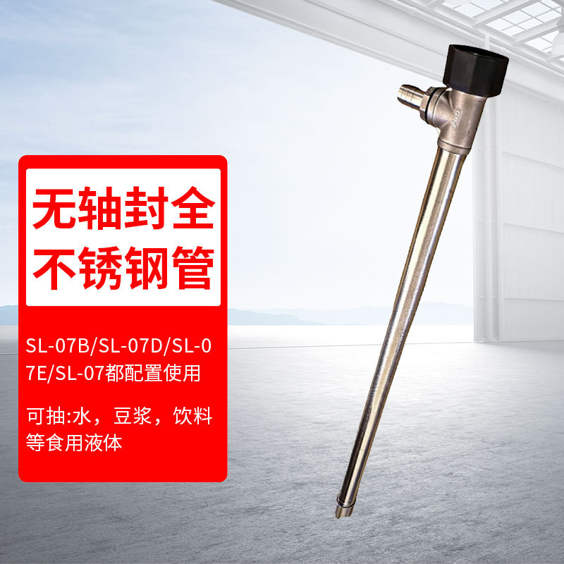 无轴封可调速抽液泵自吸全不锈钢管电动式液压油泵抽油泵油桶跨境
