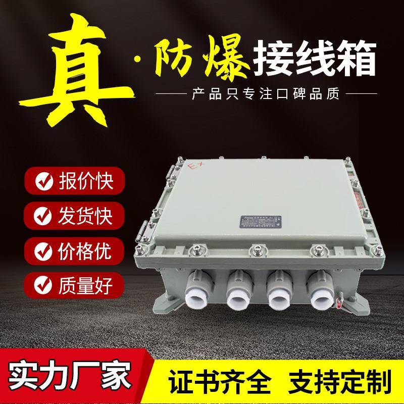 防爆接线箱开关动力照明空箱隔爆型电力仪表检修箱增安型300*400
