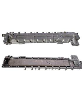 叉车配件合力杭叉CPCD50-70柴油车机油冷却器总成配朝柴6102发