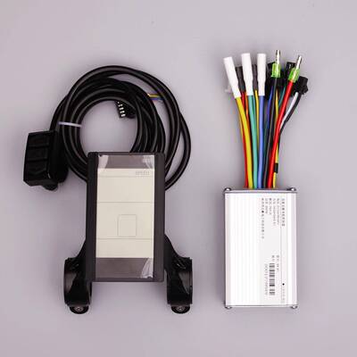 24V36V48V250W350W电动自行车山地车锂电控制器LCD竖屏液晶仪表套