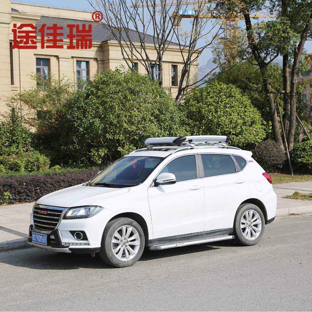 通用汽车行李框 车顶承重旅行架行李框 加厚铝合金防盗翼杆现货