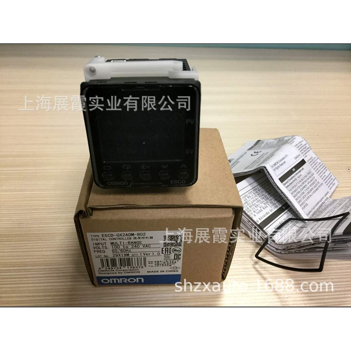 温控器【E5CD-QX2ADM-802 温度控制仪表】