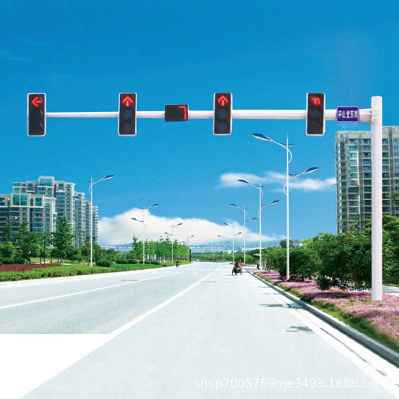 LED机动车满屏交通信号灯 箭头带倒计时红绿灯路口警示灯