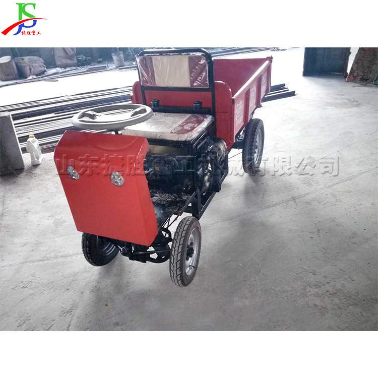 柴油小四轮 狭小楼层沙石自卸四轮车 小型农用粮食货物搬运车