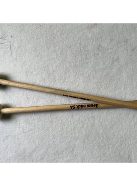 打击乐白色毛毡头木质定音鼓敲锤行进鼓鼓棒军鼓鼓槌