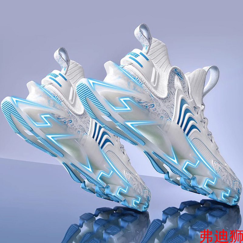 跑鞋男童超轻减震专业跑步鞋大童13青少年初中学生刀锋运动鞋15岁