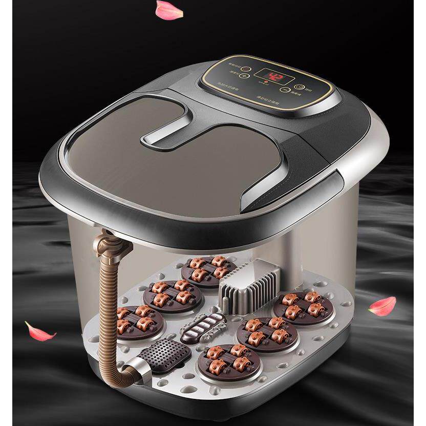 足浴盆全自动加热按摩洗脚盆机械式电动泡脚足疗桶足浴器会销礼品