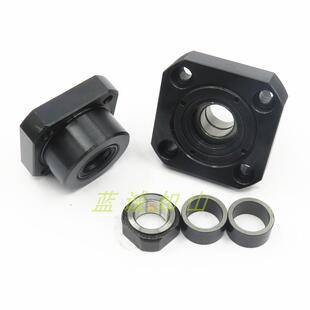 包邮滚珠丝杆支撑座 LEB03-10/12/15/20/25/30 丝杠固定座 无压盖