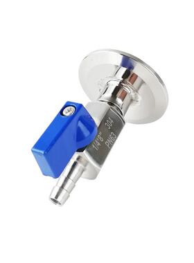 304不锈钢快装阀门酒嘴水龙头进气出酒阀卡盘50.5宝塔头8MM排气阀