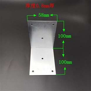 轻质砖连接片 新款 加气砖连接片 固定 加气砖专用L款 镀锌铁皮角码