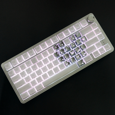 XVX光神话M75三模机械键盘水晶