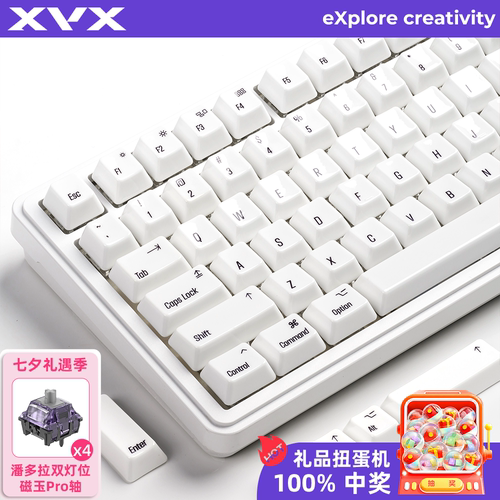 XVX彩系陶瓷热升华透光键帽