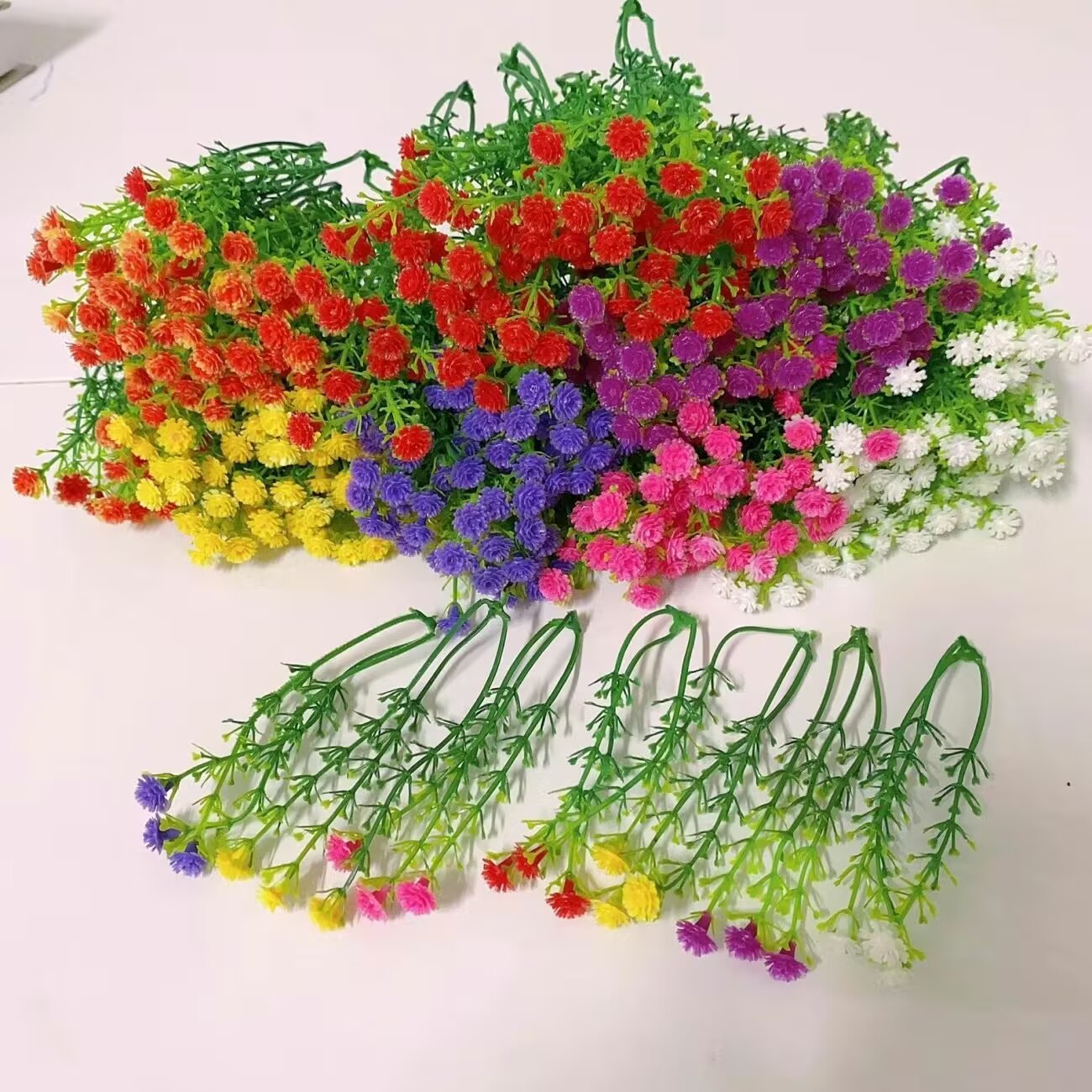DIY仿真勿忘我花束装饰材料包