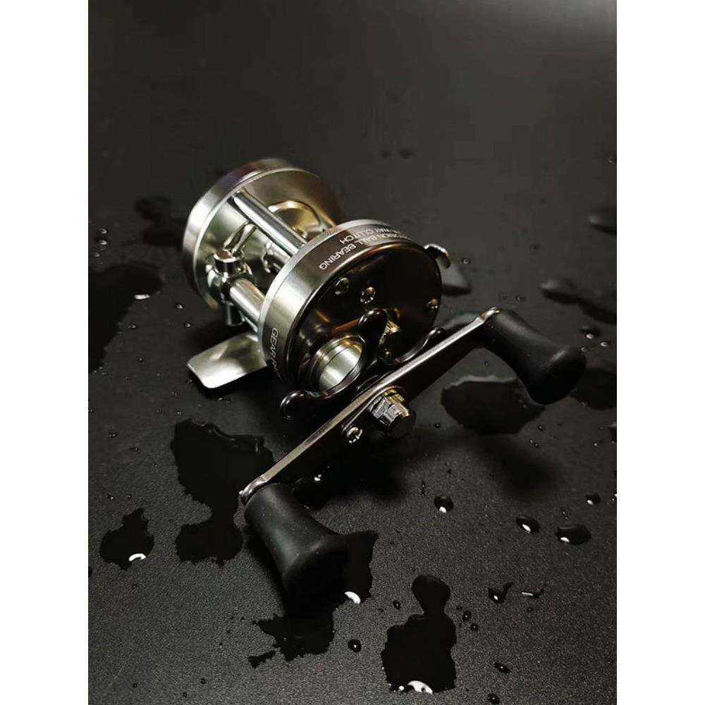 厂家全金属明洋鼓轮海钓船钓轮鱼线轮路亚打黑专用远投锚鱼轮渔轮