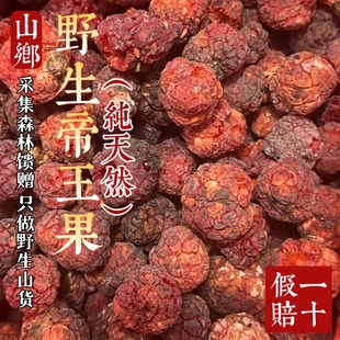 山乡药域 野生帝王果纯野生农家烘晒柘果搭紫杉果泡水云南帝王果