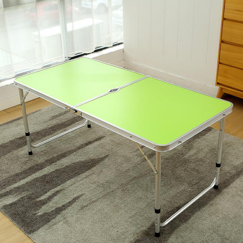 户外折叠桌铝合金野餐促销广告桌摆摊地推桌椅便携式家用简易桌子