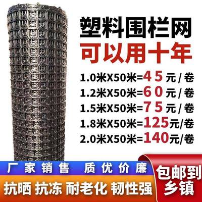 塑胶网格防护养殖菜园栅栏户外拦鸡网子圈玉米漏粪脚垫养鸡围栏网