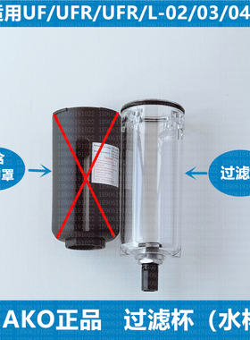 【正品授权】SHAKO新恭UFR/L-02 03 04二联件油水分离器 UFR/L-04