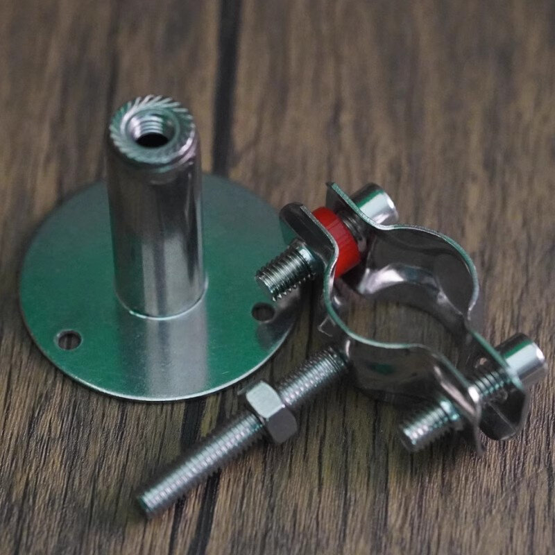 304不锈钢可调节管支架可伸缩管子夹管卡管码夹管箍管托固定管夹