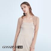 短款 2022年夏季 外套女 空调衫 坎肩开衫 连衣裙外搭防晒披肩罩衫 长袖