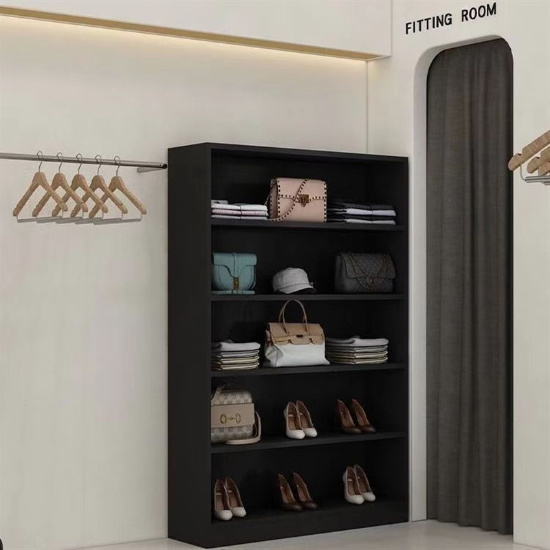 置物架组合女装鞋包展示架展示柜服装店美容美发家庭收纳鞋柜架