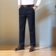 弹力厚款 直筒休闲裤 男士 秋冬新款 西裤 英伦时尚 子条绒高档商务长裤