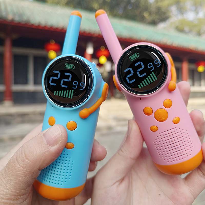 儿童对讲机情侣互动亲子无线移动电话通话户外对讲器玩具手机