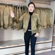 夹克2024春秋季 新款 洋气短款 小个子女士短外套棒球服爆款 上衣女装