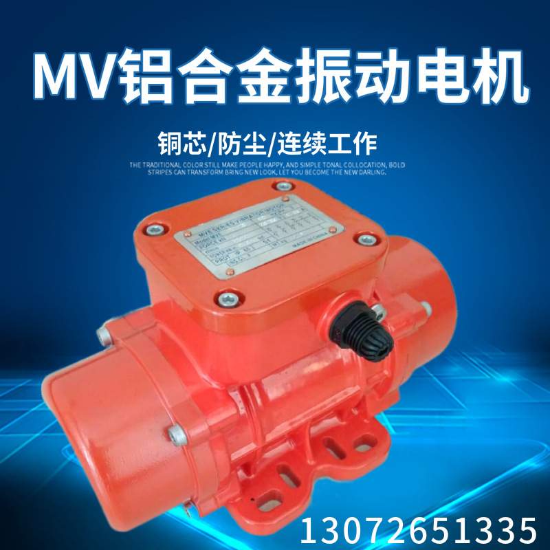 MVE200/1振动电机 功率0.05千瓦 三相震动器 转速1000转 六级电机