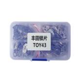 适用于丰田锁片汽车锁片TOY43锁片丰田外齿锁片