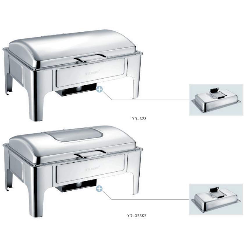 YUDING宇鼎 商用大容量 9L长方形6L正方形 高级自助餐炉 直销