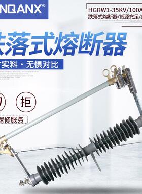 HPRWG2-35KV/200A高压防风型硅橡胶复合40.5KV跌落式熔断器100A