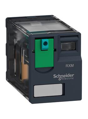 RXMA插拔式中间继电器-有指示灯RXM3AB2BD+底座RXZE2S111M