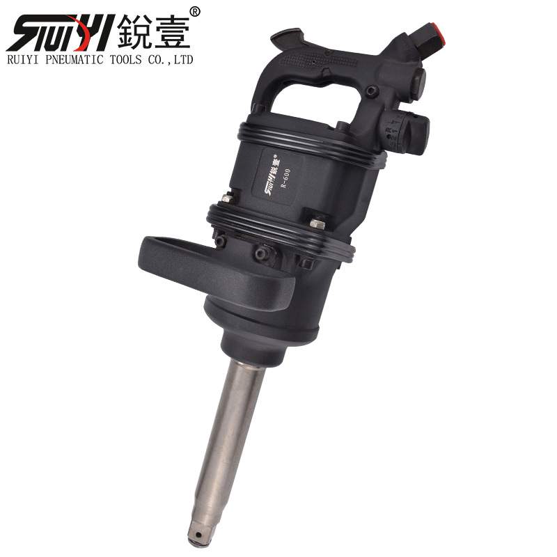 锐壹气动扳手 600气动风炮 工业级1寸风动气动长轴风炮大扭力扳手