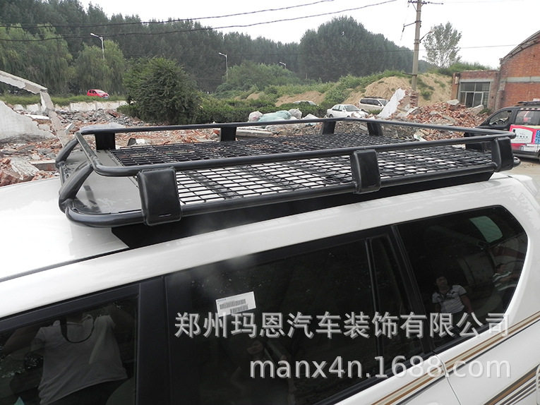 LC150车顶行李架 专用车顶行李框 车顶载货蓝
