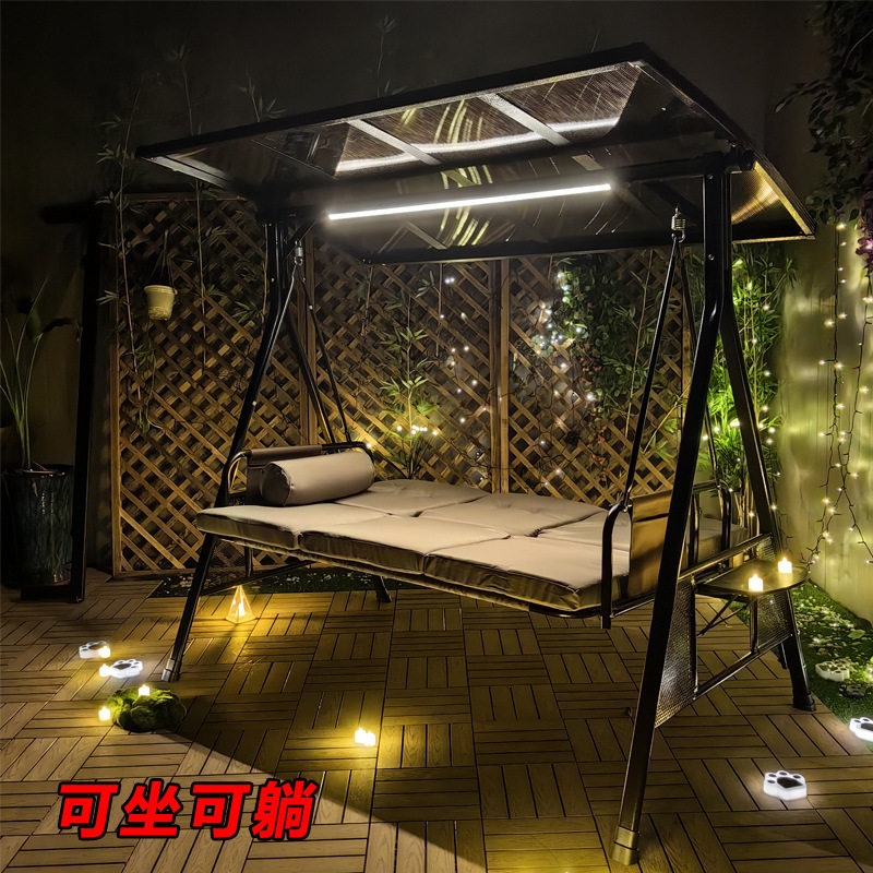 户外庭院荡秋千吊椅吊床室外成人休闲摇摆躺床别墅露天阳台吊篮椅