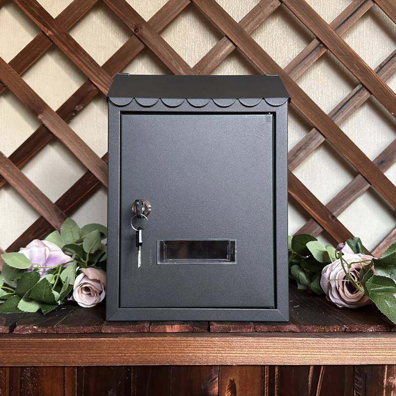 S588欧式庭院别墅家用挂墙邮箱信报箱信箱室外防雨壁挂邮筒意,金属材料及制品,金属加工件/五金加工件,淘宝优惠券,粉丝福利购,淘宝优惠卷