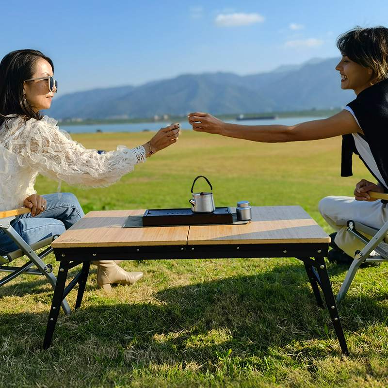 Areffa户外IGT桌子折叠便携式露营旅行烧烤野餐自驾游多功能桌子